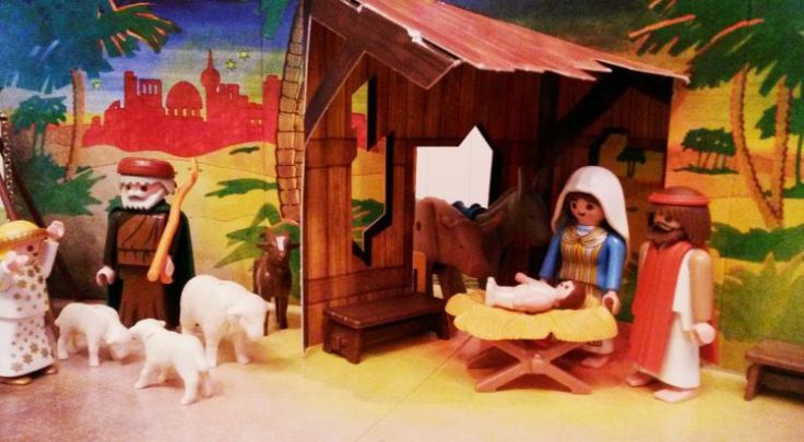 weihnachten krippe