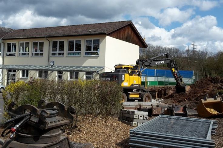 Baggerarbeiten Anbau